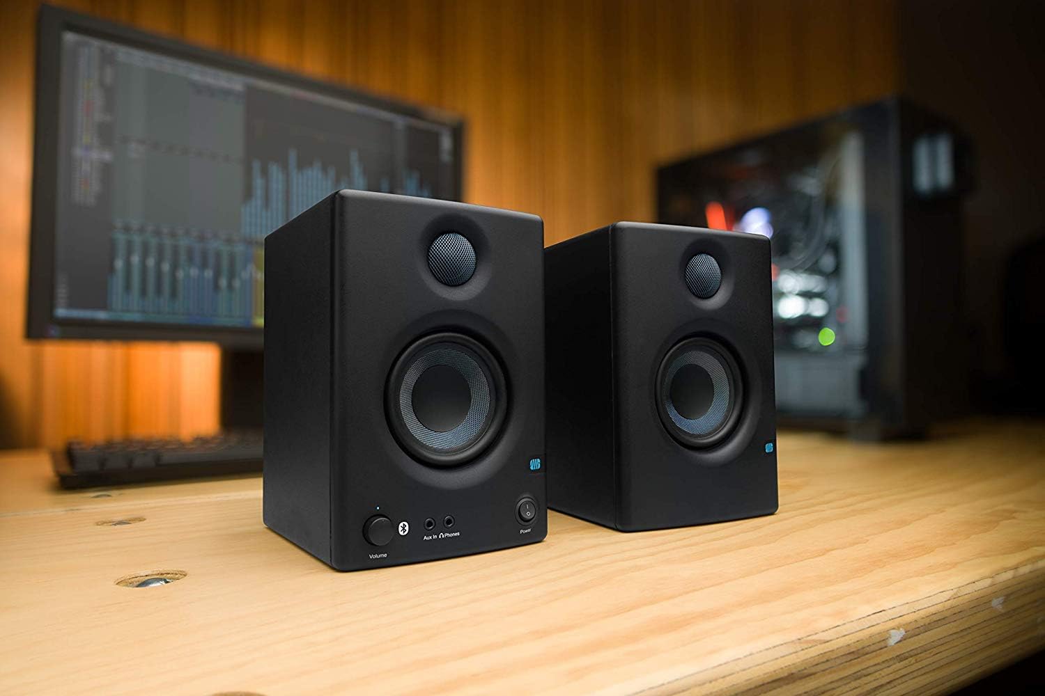 PreSonus AudioBox 96 Audio Interface (May Vary Blue or Black) Full Studio Bundle with Studio One Artist Software Pack with Eris 4.5 BT Pair Studio Bluetooth Monitors and 1/4?? Instrument Cable - Image 7