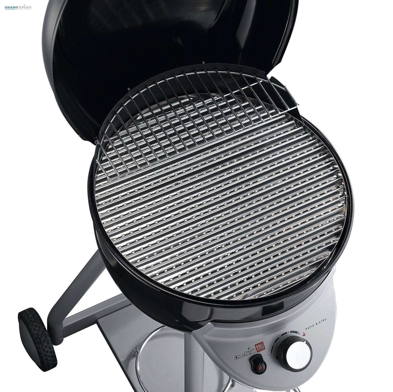 CharBroil TRUInfrared Patio Bistro Gas Grill Black - Image 3